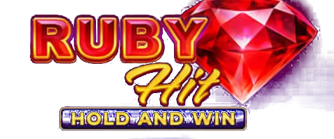 Ruby Hit: Hold and Win slot logo