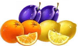 Ruby Hit Orange and Lemon symbol payout